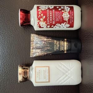 Bath & Body Works lotions